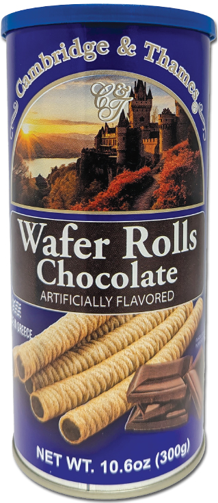 Chocolate Wafer Rolls